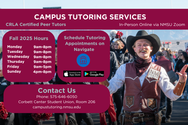 Campus Tutor Schedule